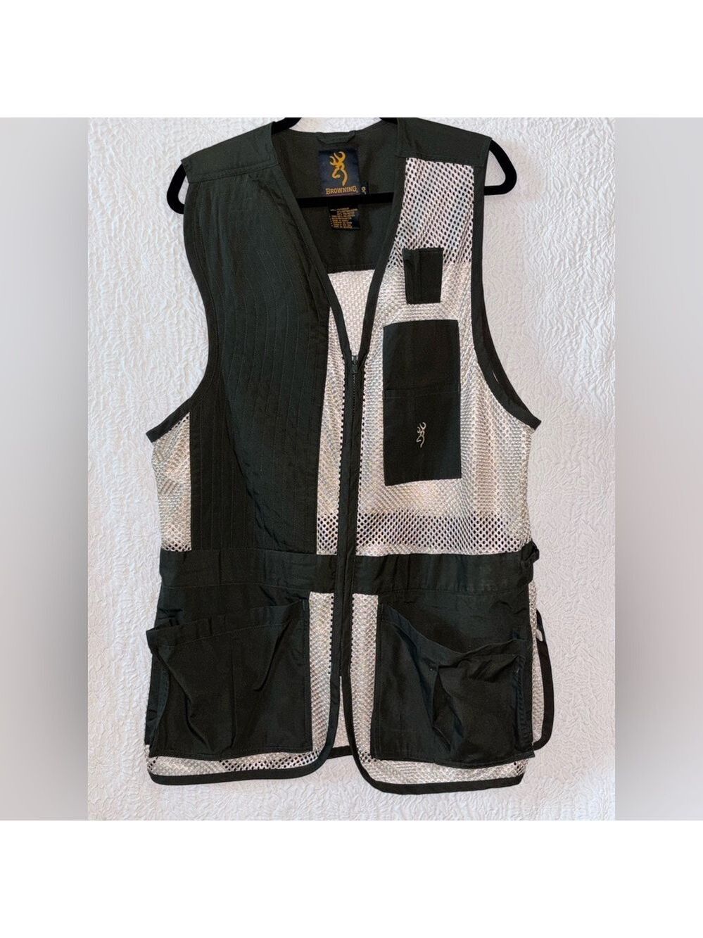 Browning Trapper Creek Mesh Full-Zip Shooting Trap Skeet Vest